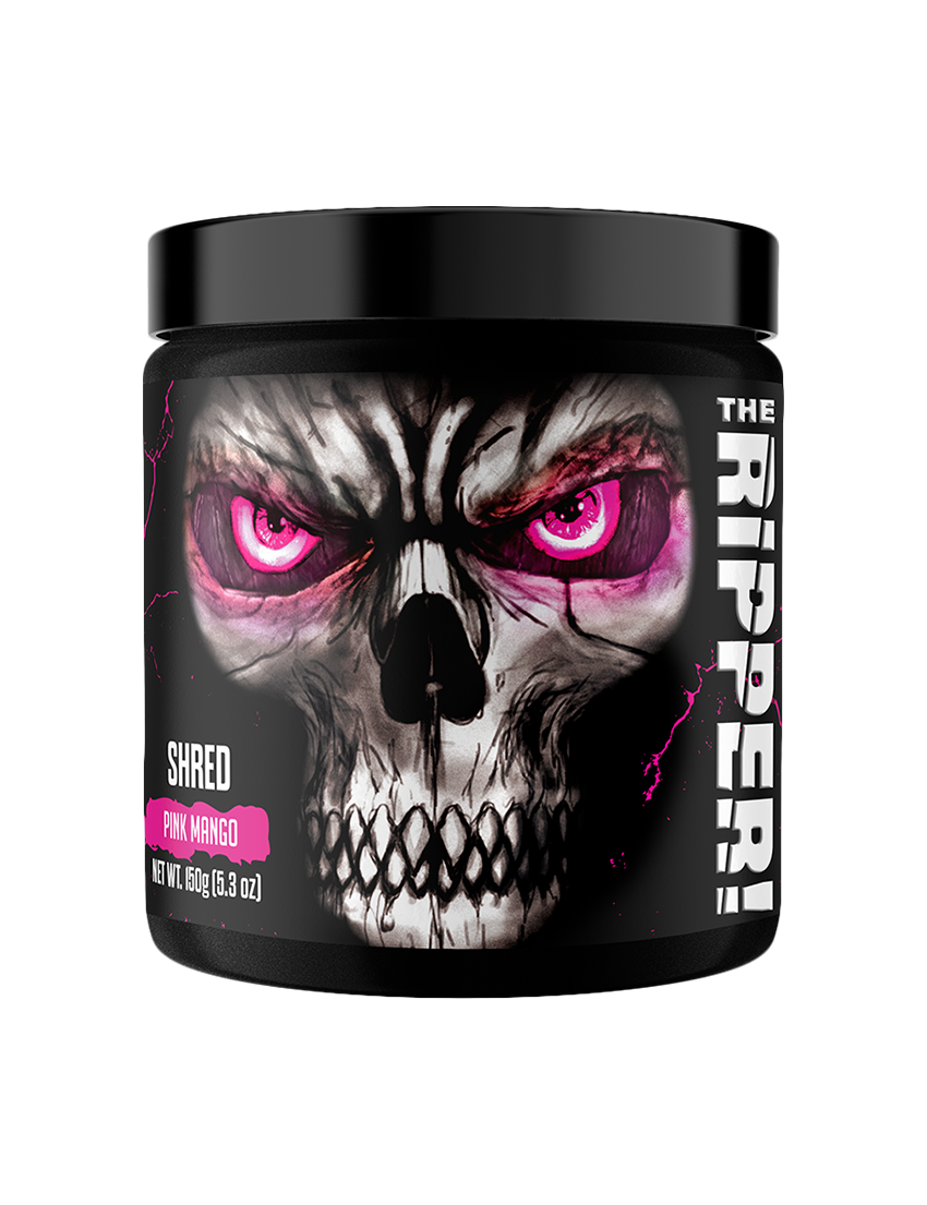 JNX Sports The Ripper Pink Mango30 Serve Bottle Front | ASN