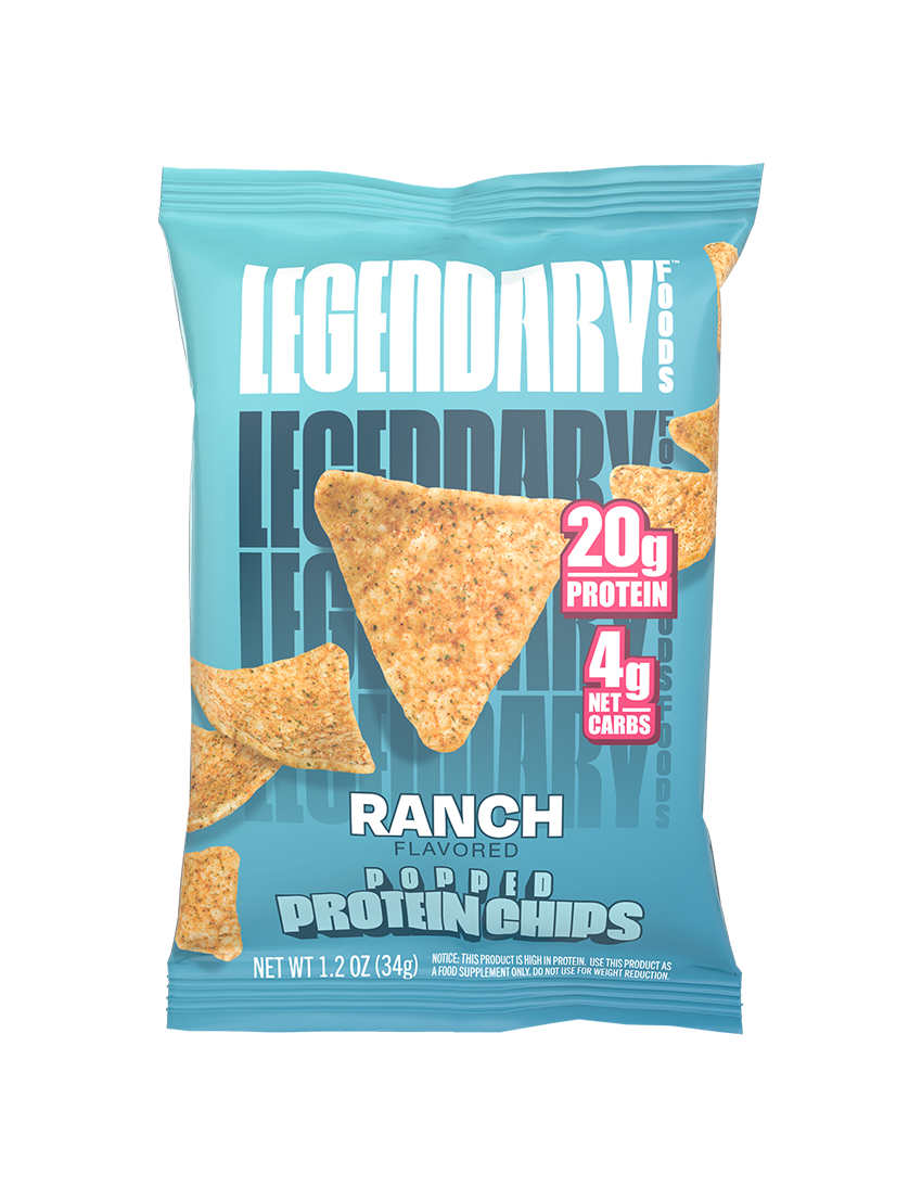 Legendary Foods Protein Chips 34g RANCH | ASN