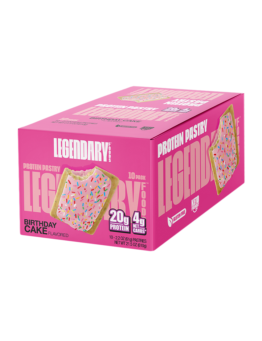 Legendary Foods Protein Pastry 61g Birthday Cake RIGHT | ASN