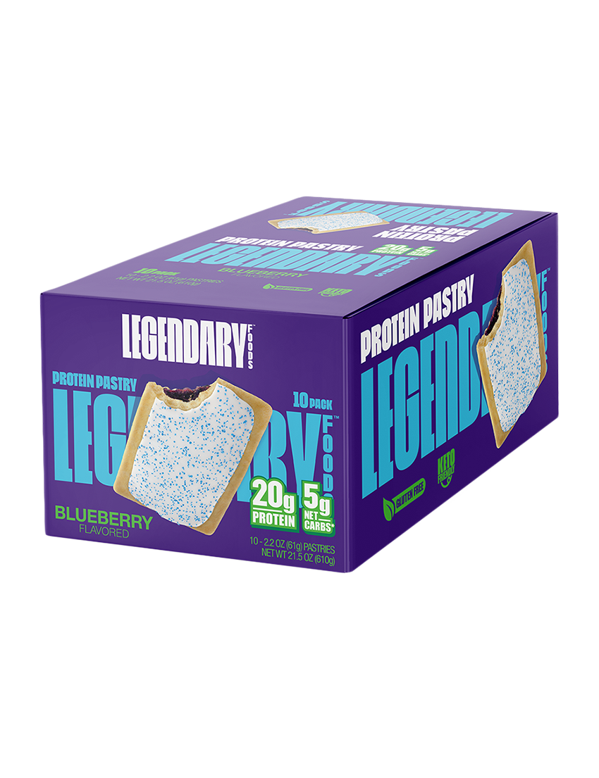 Legendary Foods Protein Pastry 61g Blueberry RIGHT | ASN