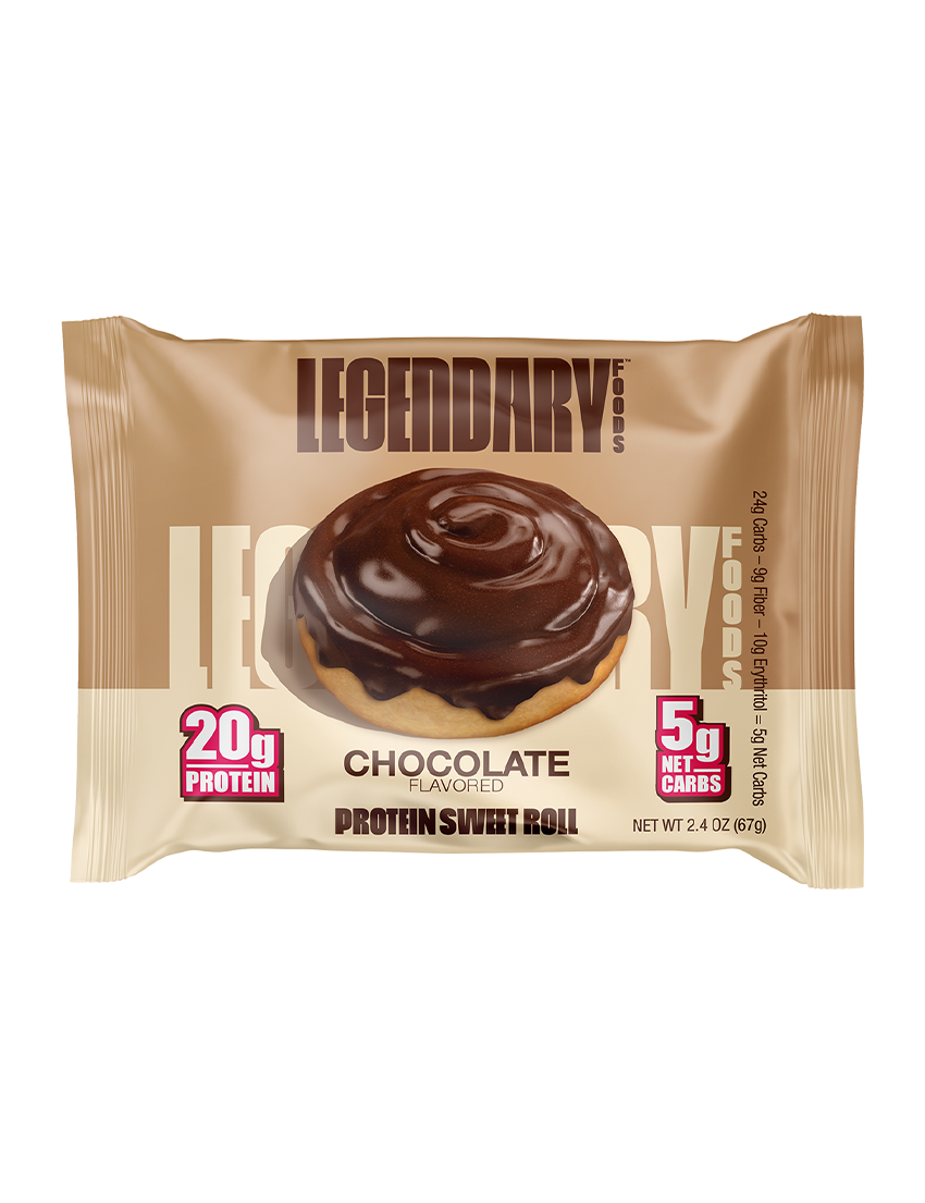 Legendary Foods Protein Sweet Roll 64g Chocolate | ASN