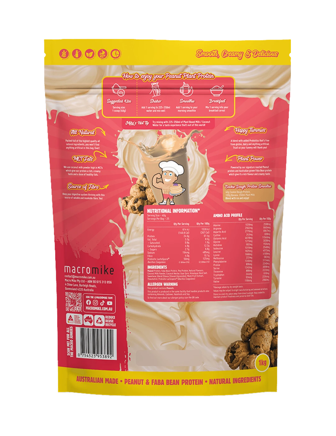 Macro Mike Peanut Plant Protein