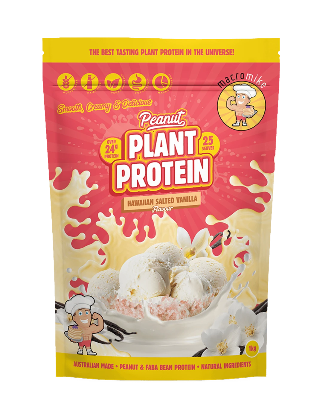 Macro Mike Peanut Plant Protein