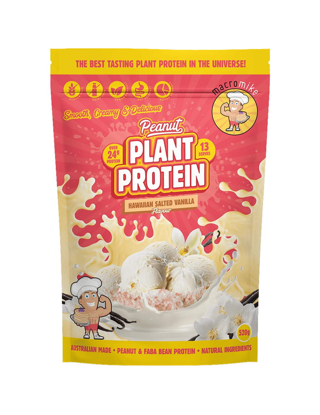 Macro Mike Peanut Plant Protein