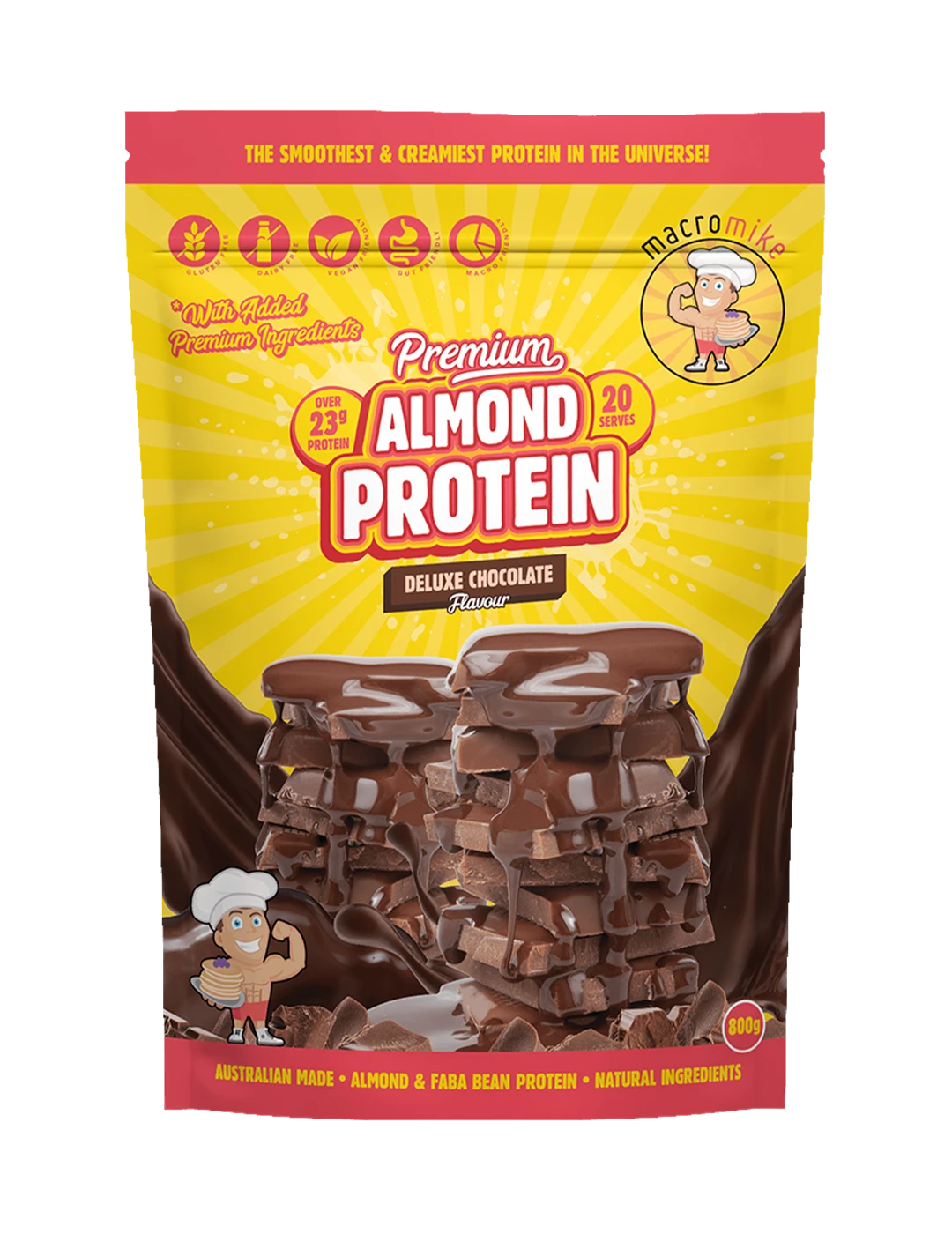 Macro Mike Premium Almond Protein