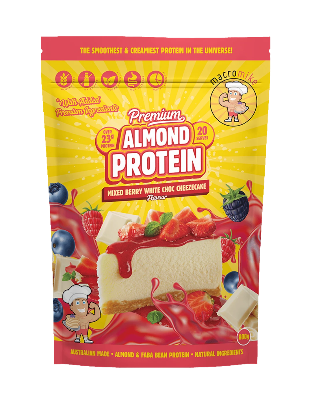 Macro Mike Premium Almond Protein