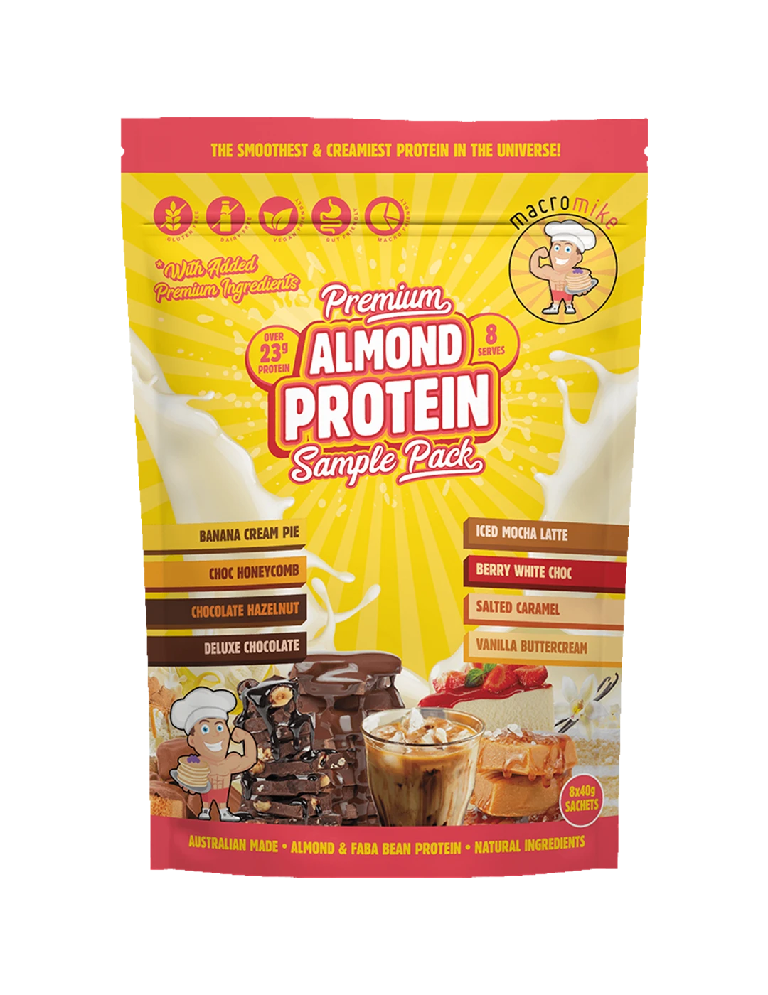 Macro Mike Premium Almond Protein