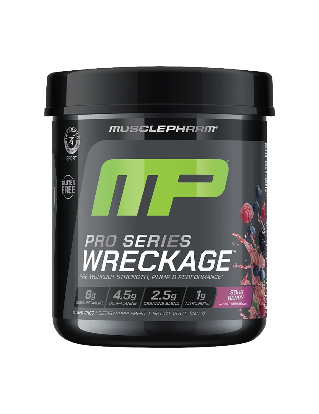 MusclePharm Pre Series Wreckage Pre-Workout