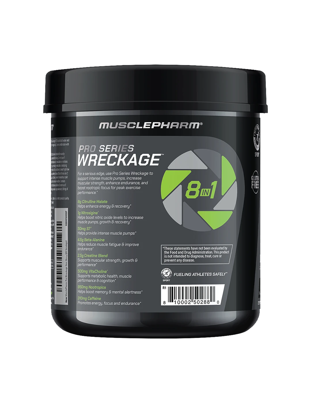 MusclePharm Pre Series Wreckage Pre-Workout