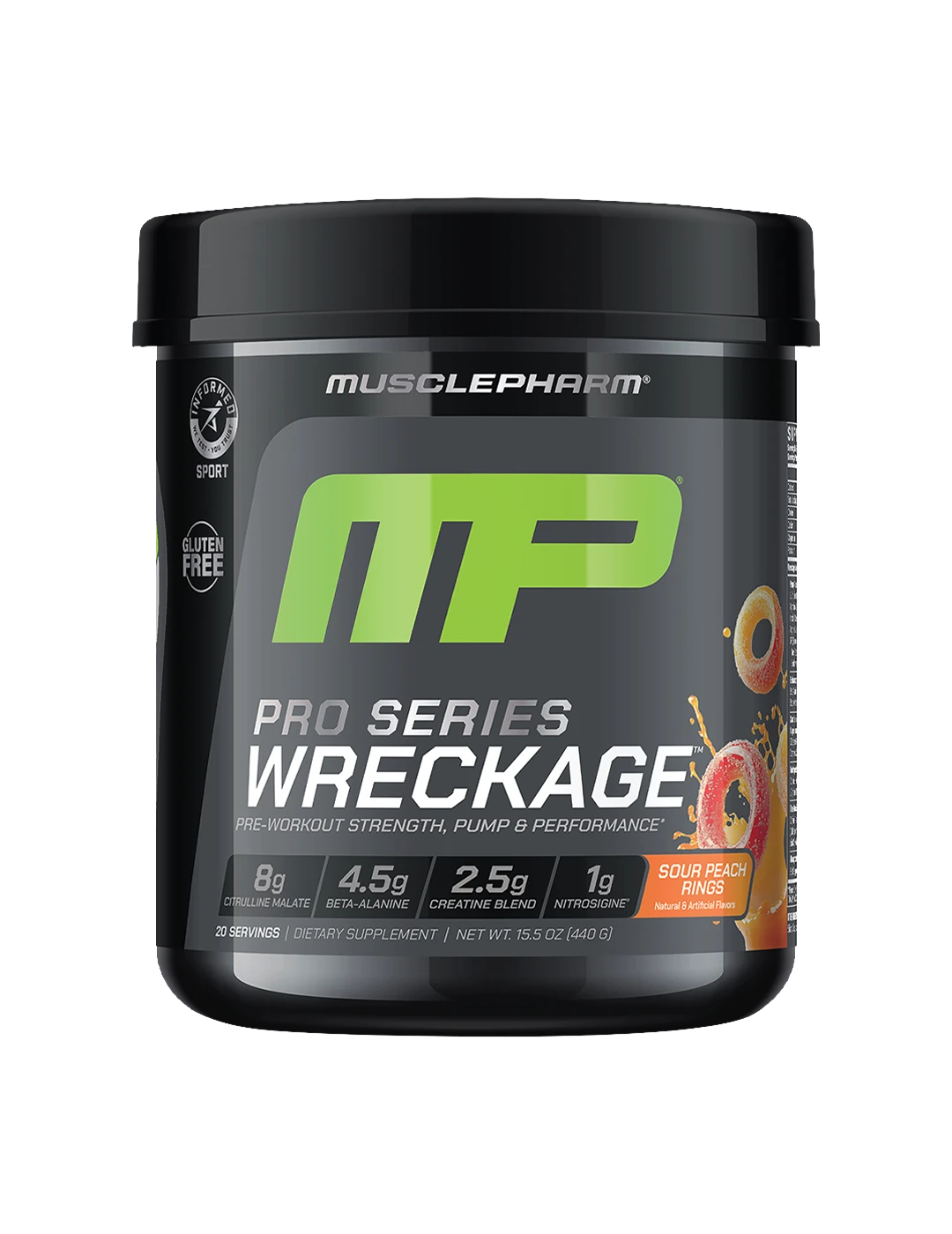 MusclePharm Pre Series Wreckage Pre-Workout
