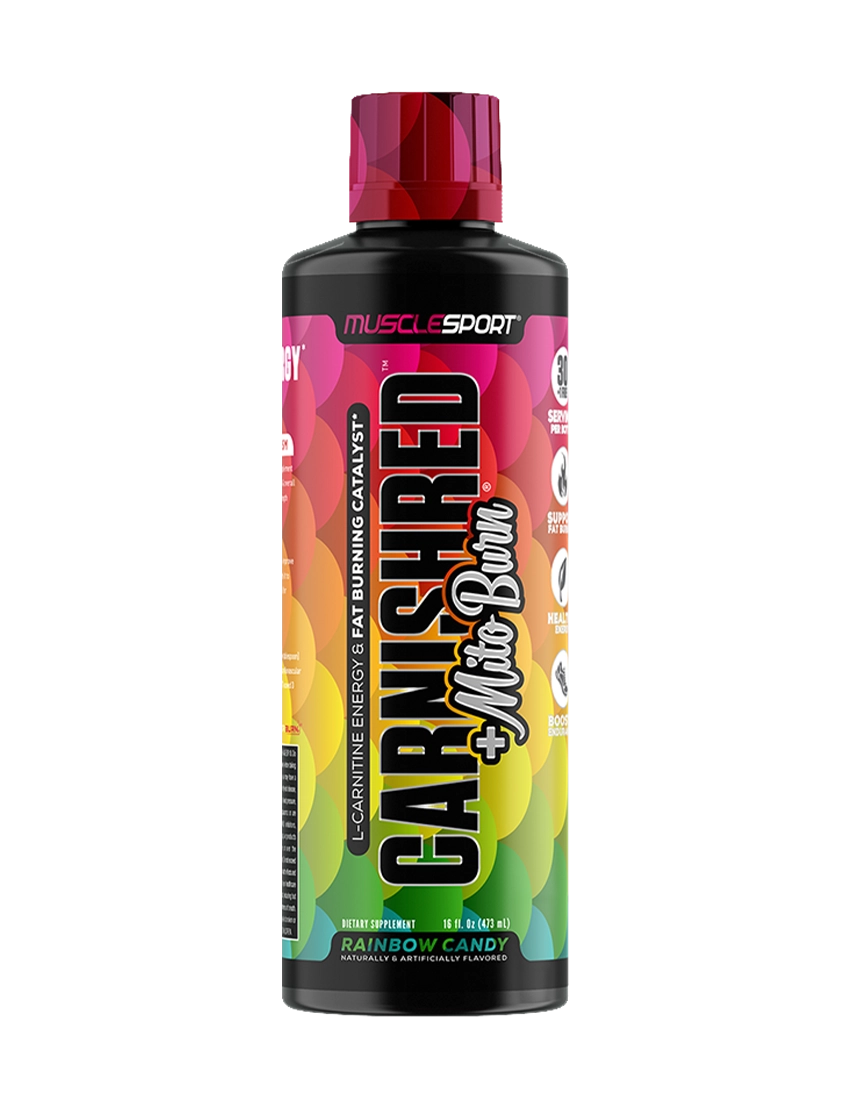 Muscle Sport Carnishred Mito Burn 473m L Rainbow Candy | ASN