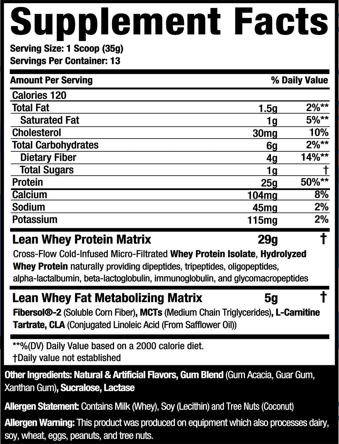 Musclesport Lean Whey Iso Hydro