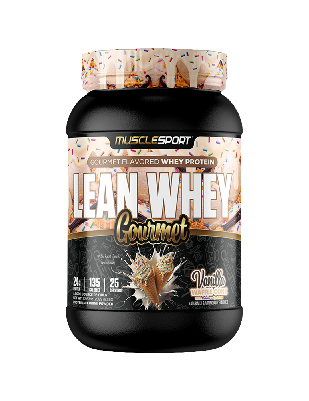 MuscleSport Lean Whey Gourmet