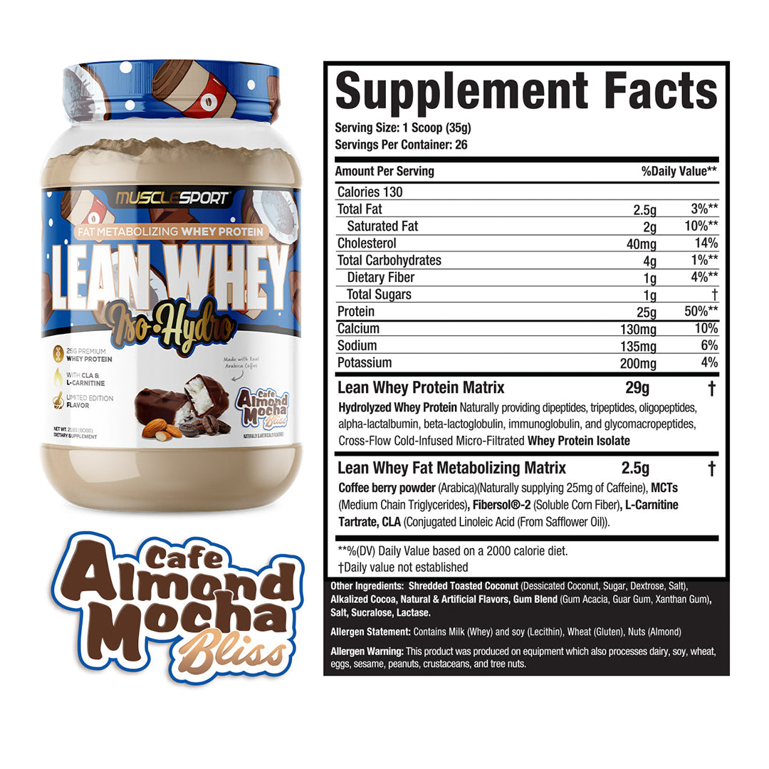 MuscleSport Lean Whey Iso Hydro