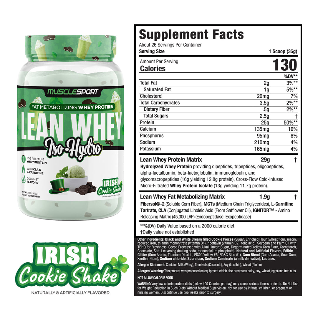 MuscleSport Lean Whey Iso Hydro