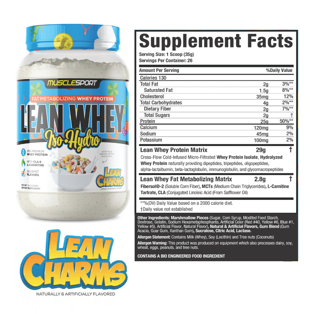 MuscleSport Lean Whey Iso Hydro