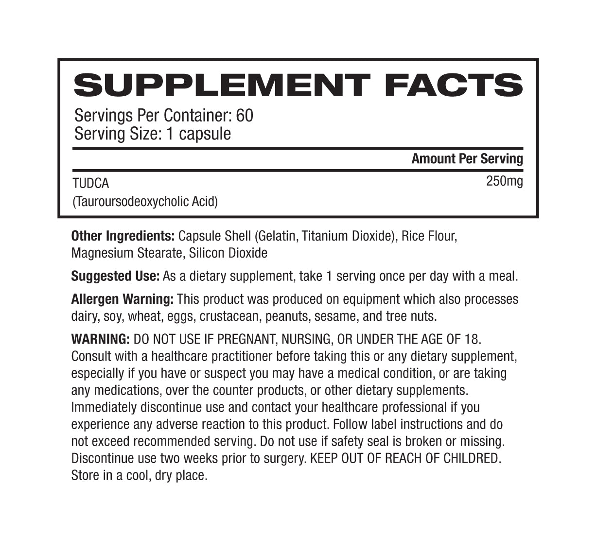 Musclesport Tudca Liver Support