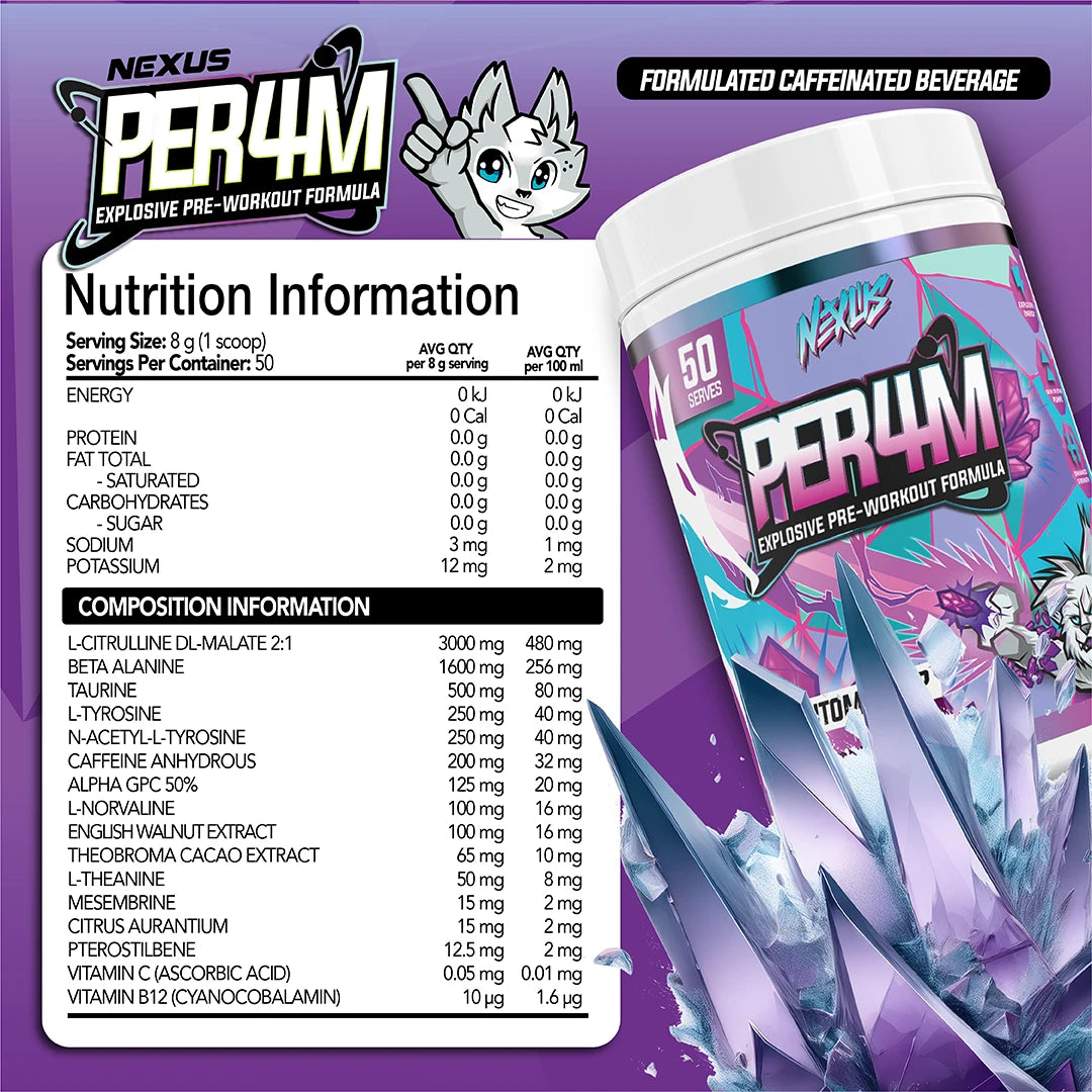 Nexus PER4M Pre-Workout
