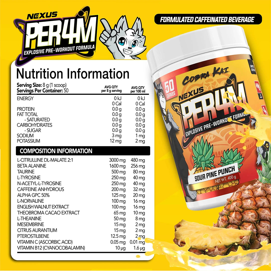 Nexus PER4M Pre-Workout