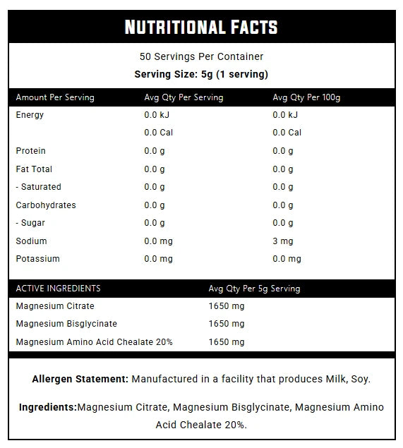 Nexus Triple Magnesium
