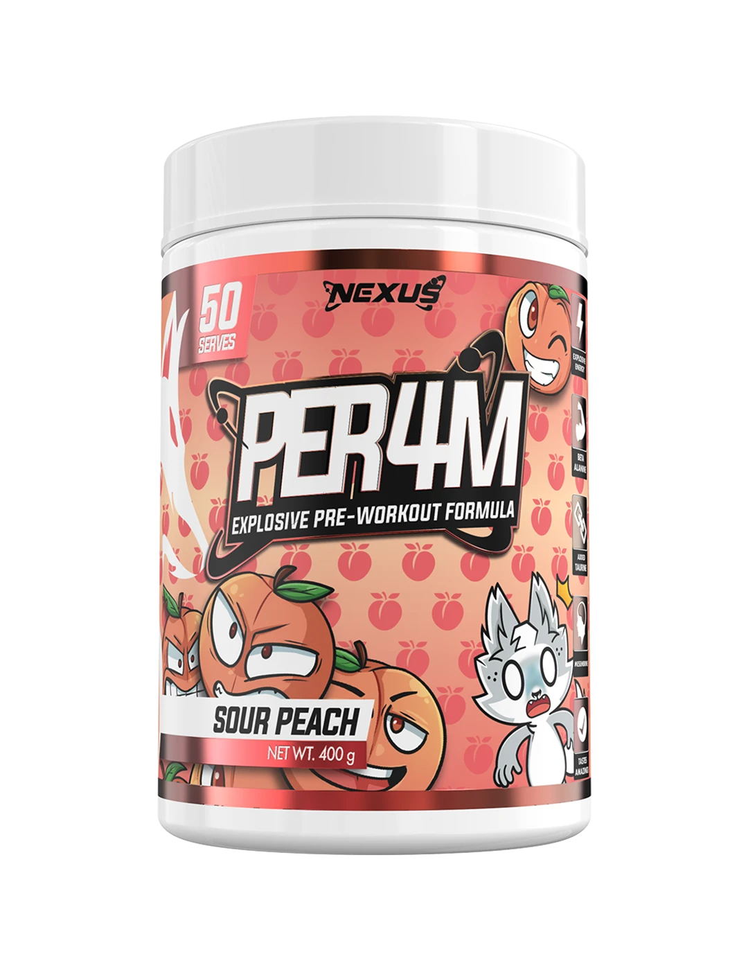 Nexus PER4M Pre-Workout + Free Nexus Shaker