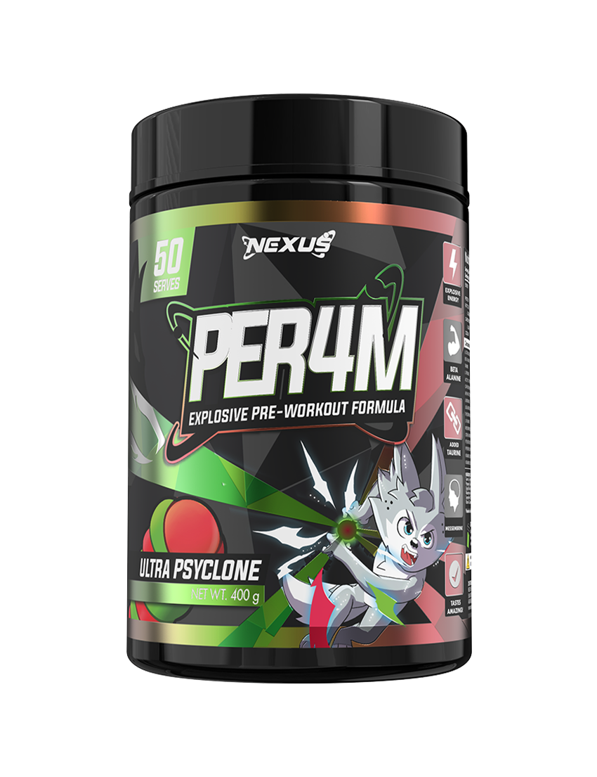 Nexus PER4M Pre-Workout + Free Nexus Shaker