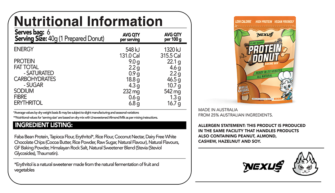 Nexus Protein Donut Baking Mix