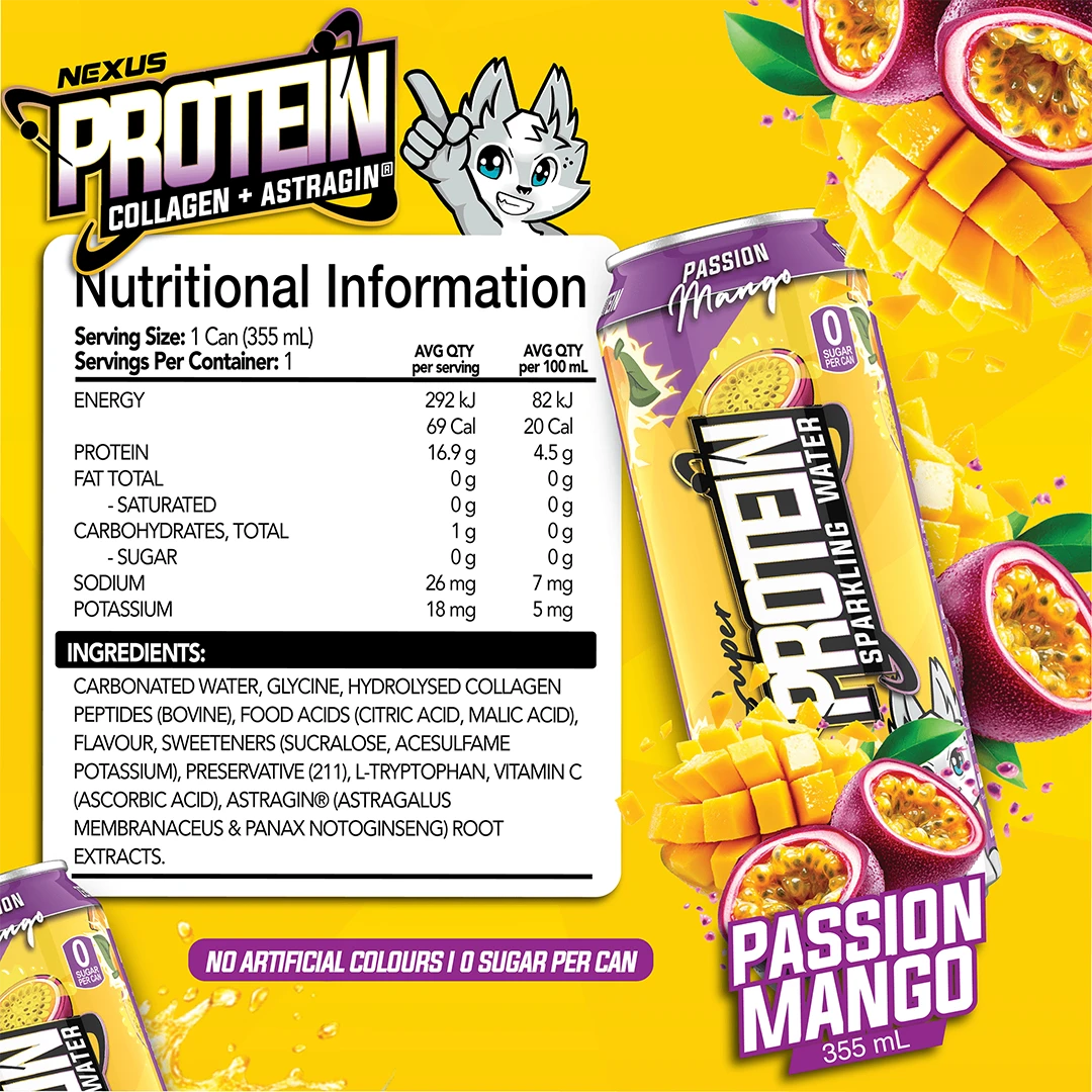 Nexus Super Protein Water RTD