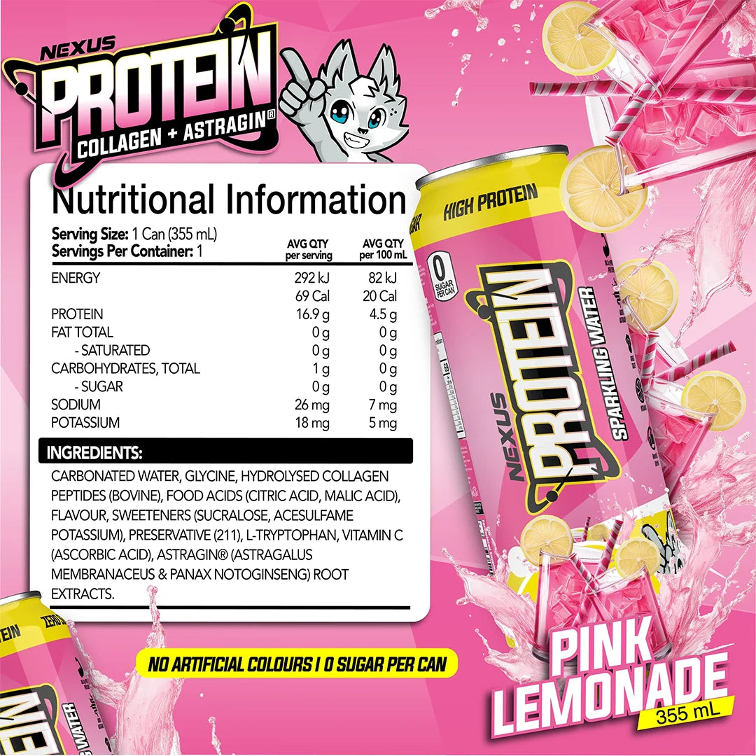 Nexus Super Protein Water RTD