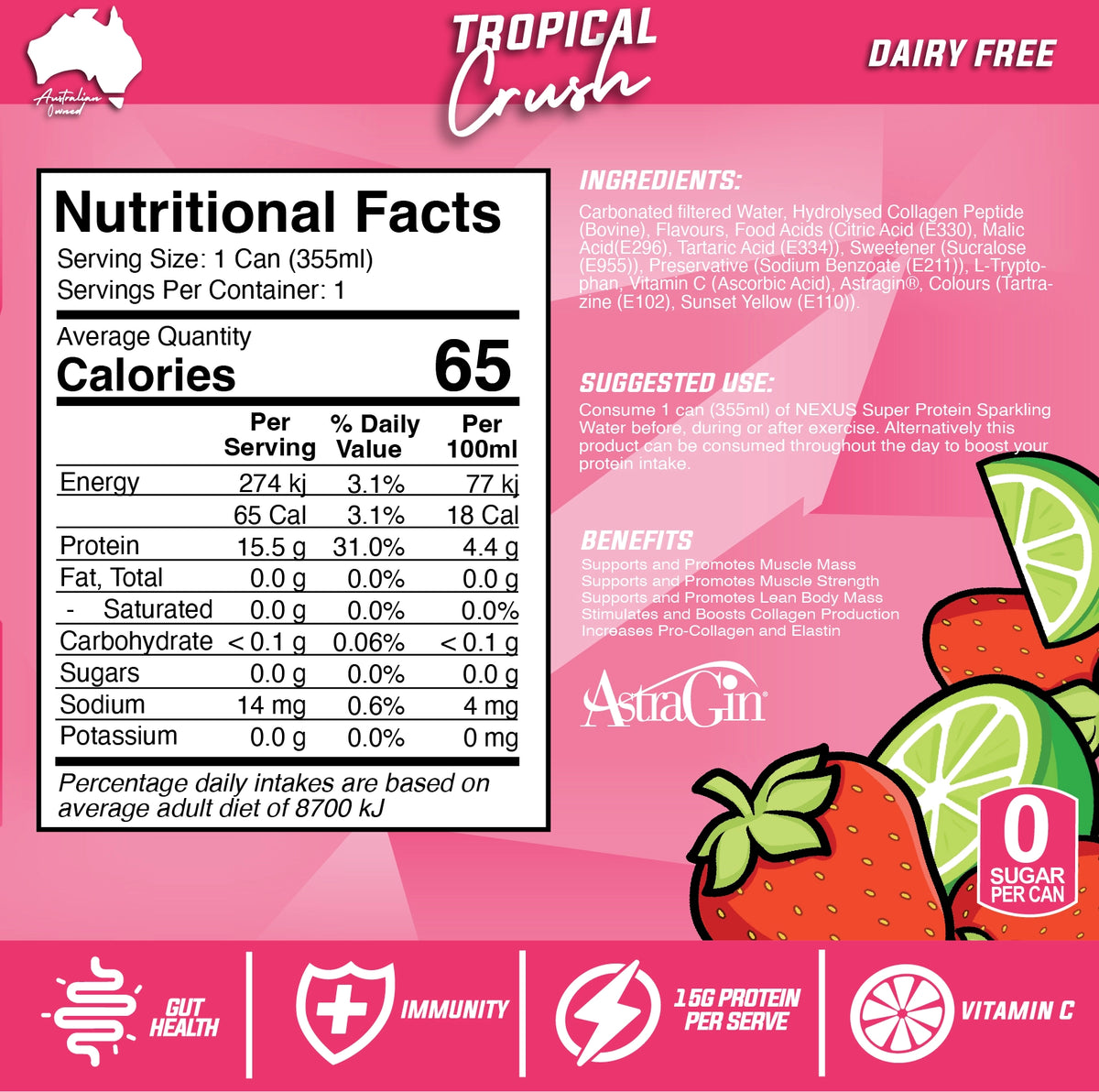 Nexus Super Protein Water RTD
