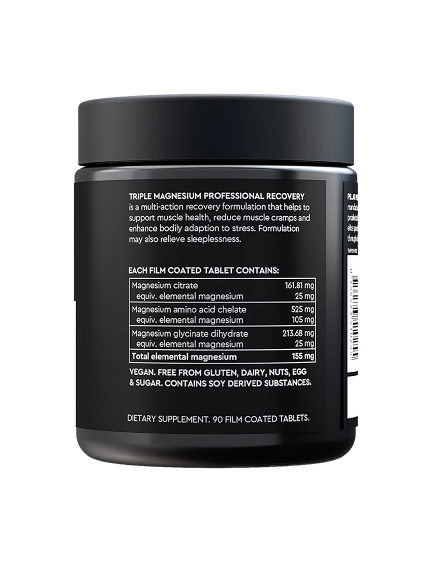 Pillar Performance Triple Magnesium Tablets + Free Vitamin D3