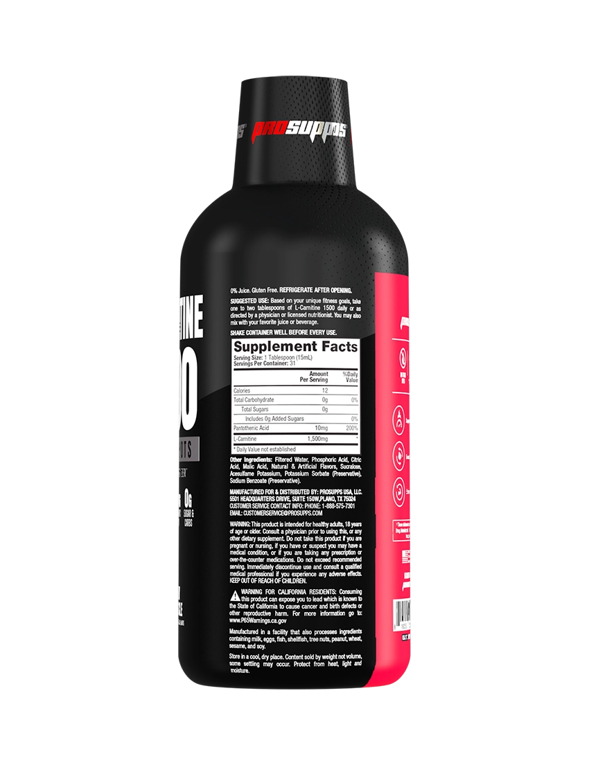 ProSupps L-Carnitine 1500 Metabolic Energiser