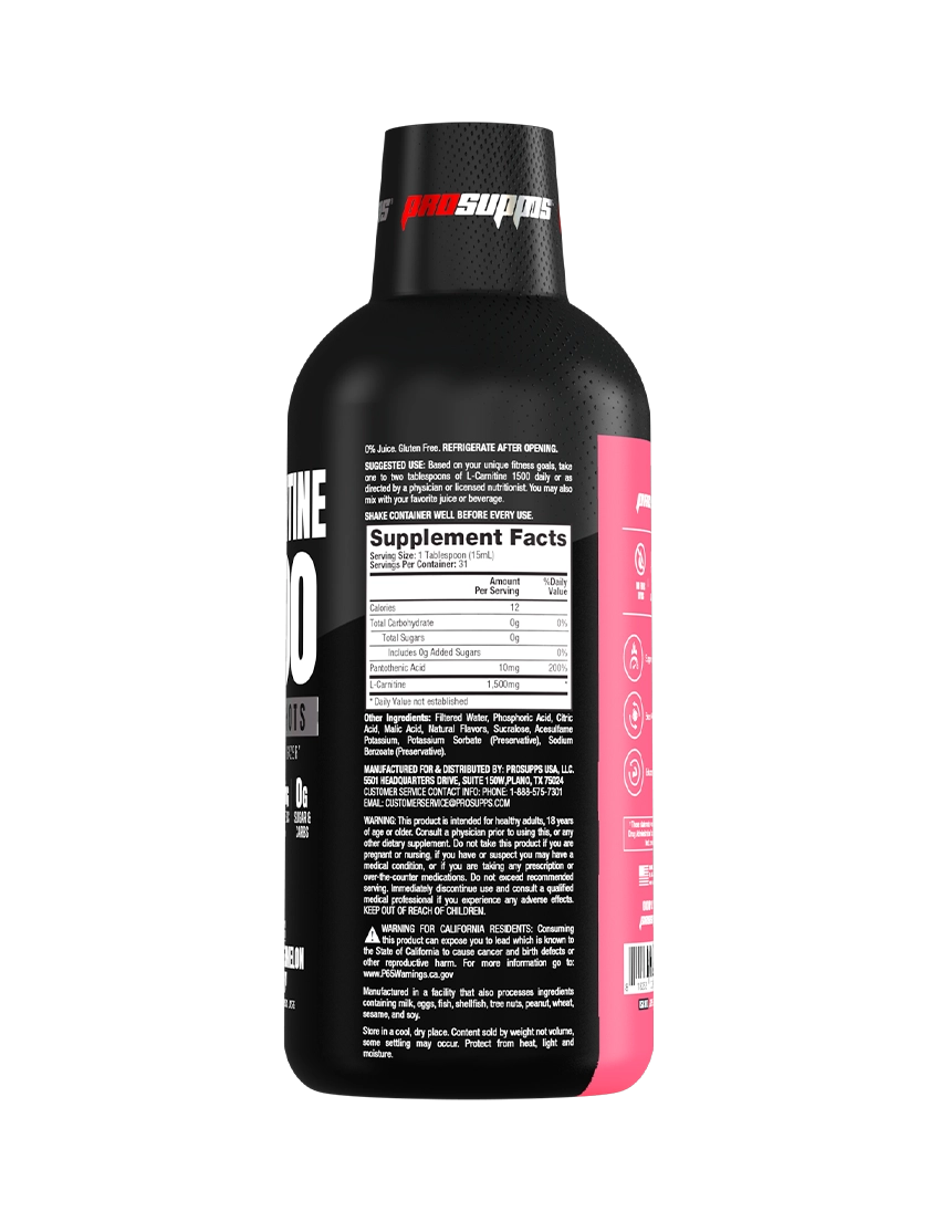 ProSupps L-Carnitine 1500 Metabolic Energiser