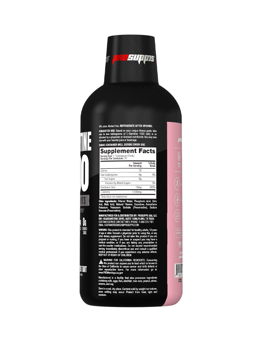 ProSupps L-Carnitine 1500 Metabolic Energiser