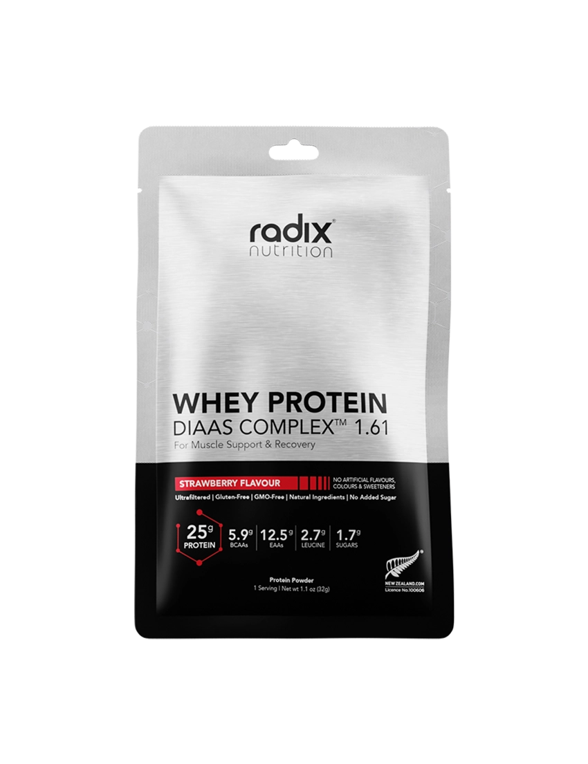 Radix Nutrition Natural Whey Protein Single Serve