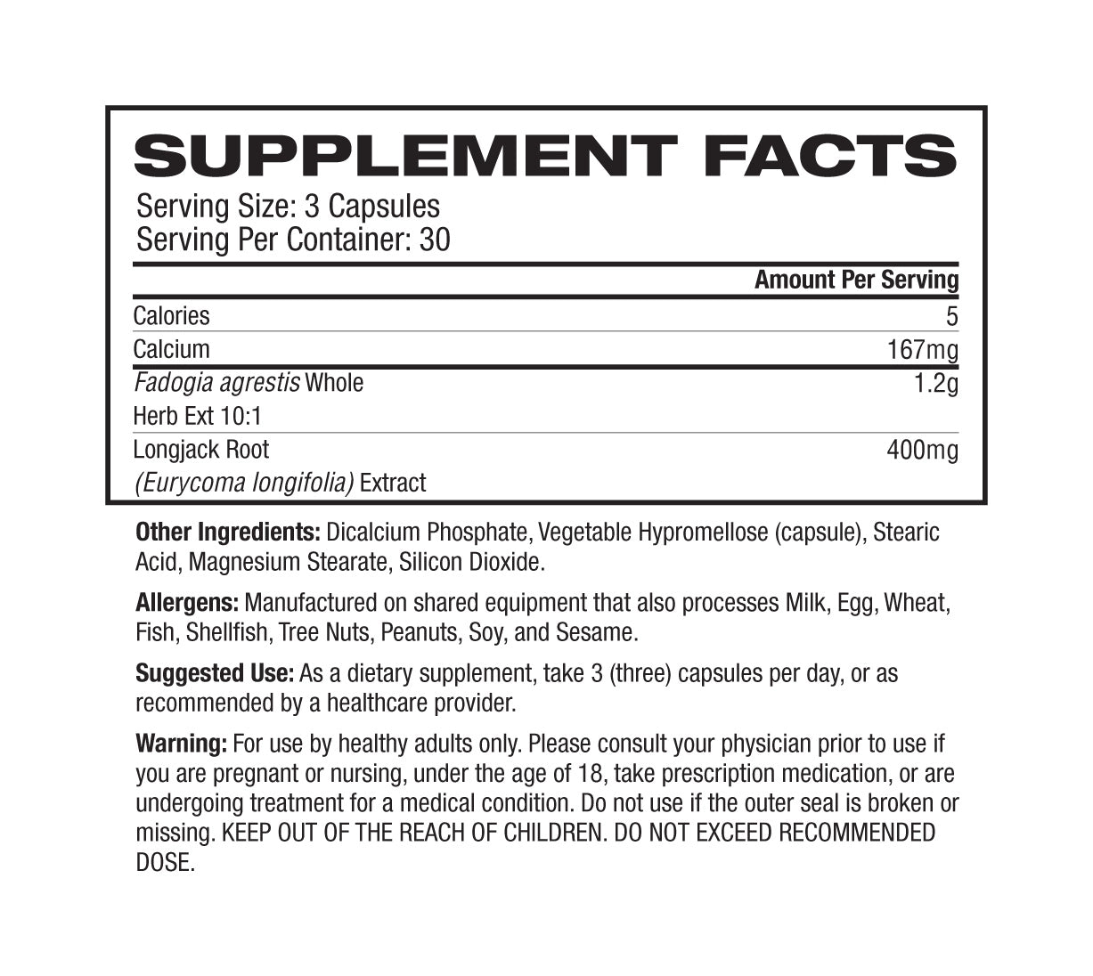 Raw Nutrition Signal Testosterone Booster