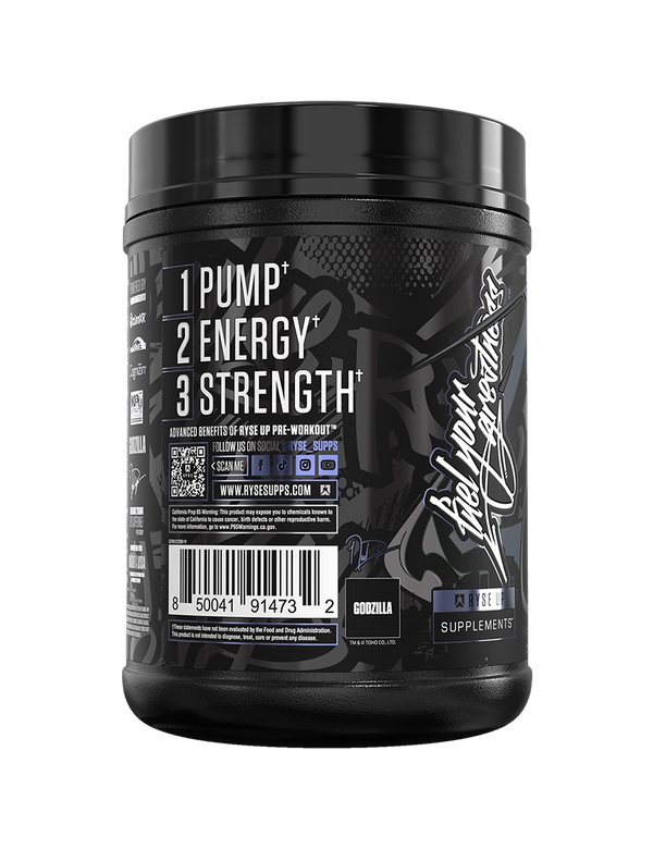 RYSE Godzilla PreWorkout ASN.co.nz ASN Online