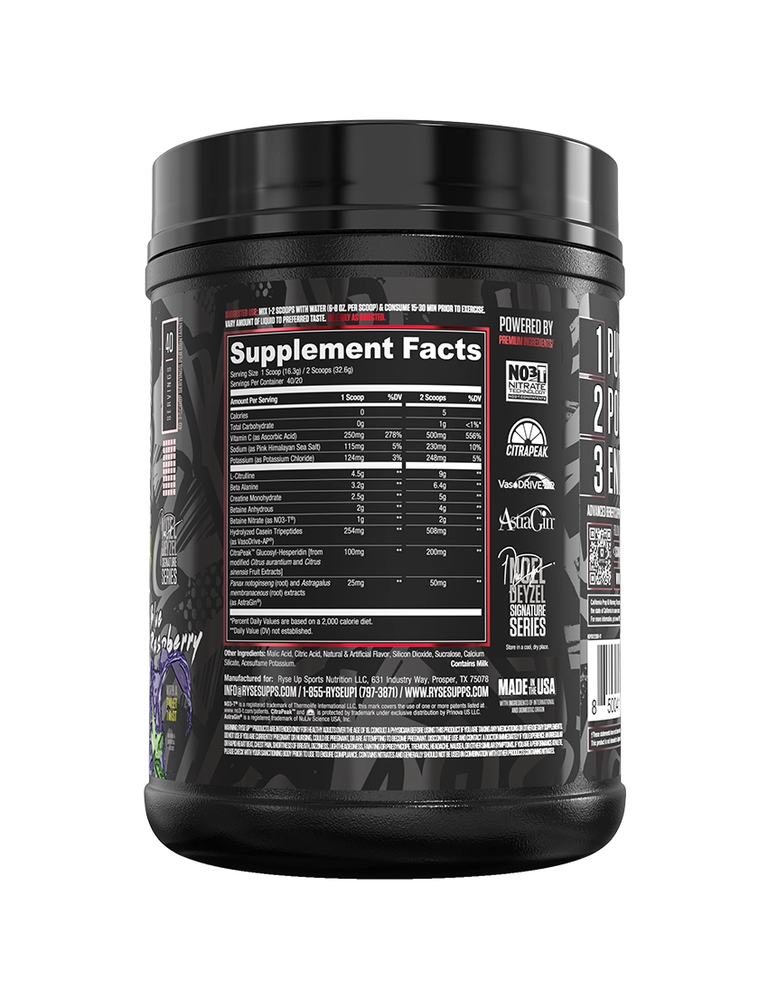 RYSE Pump Daddy V2 Non-Stim Pre-Workout