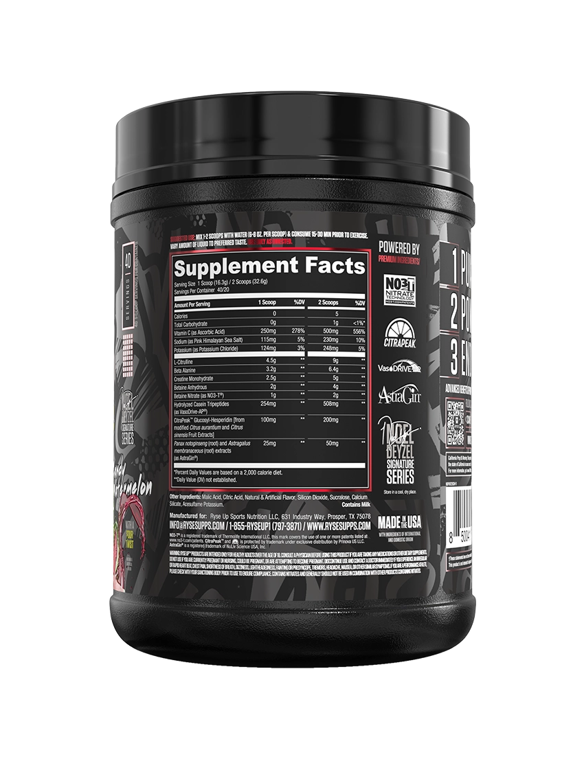 RYSE Pump Daddy V2 Non-Stim Pre-Workout