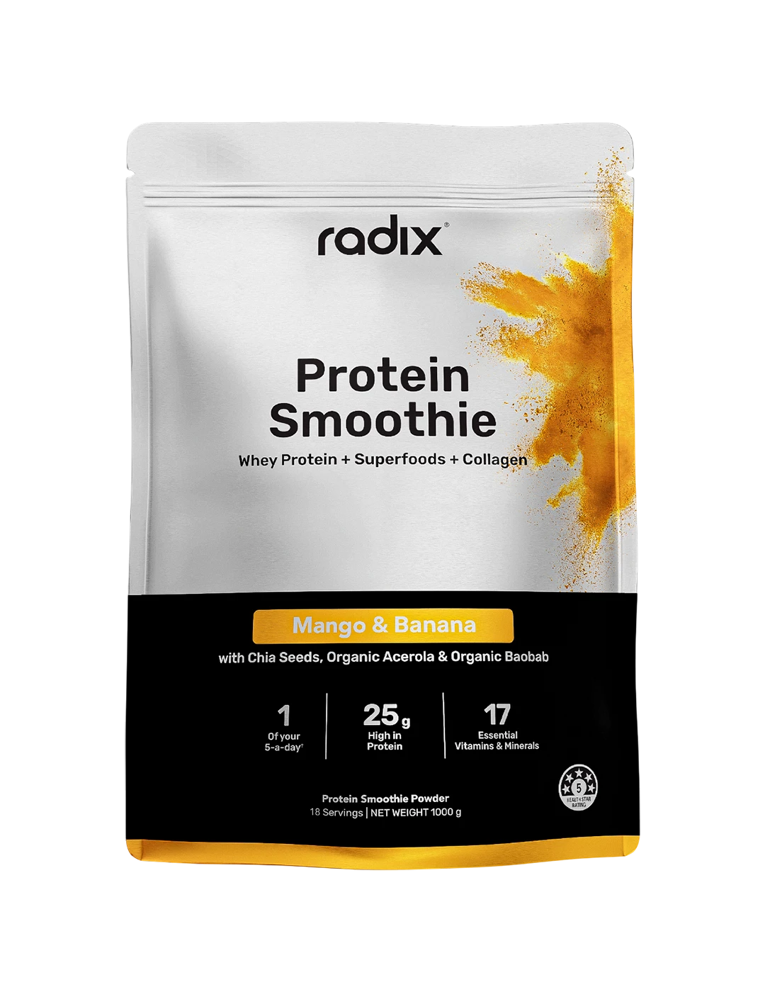 Radix Nutrition Whey Protein Smoothies