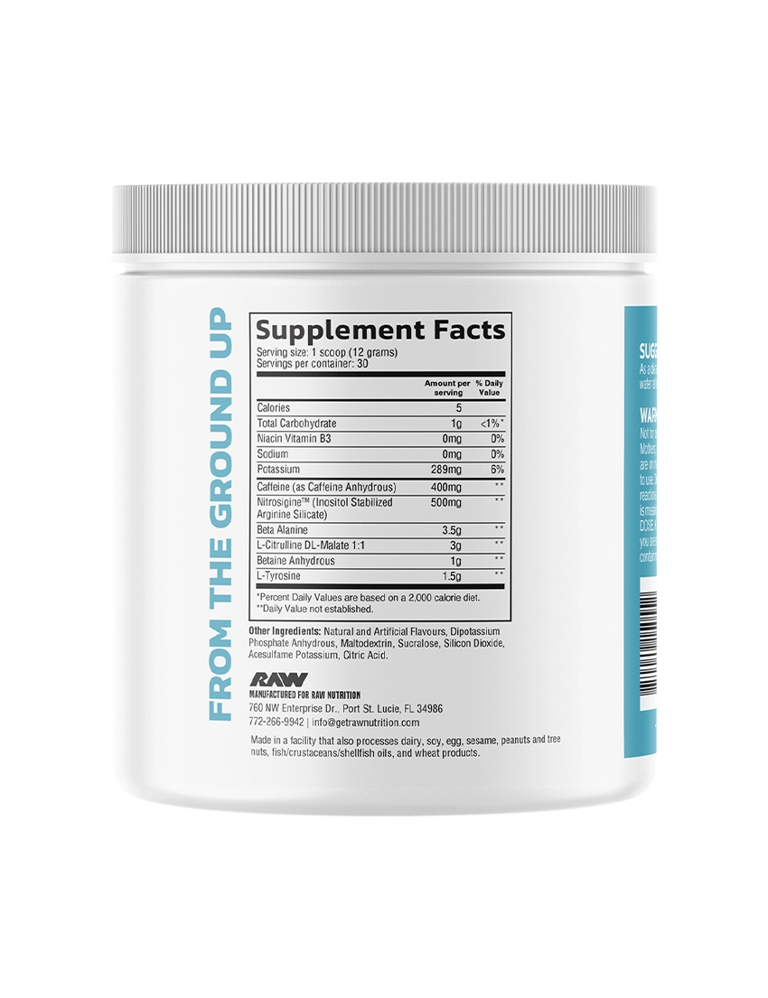 Raw Nutrition Pre Extreme