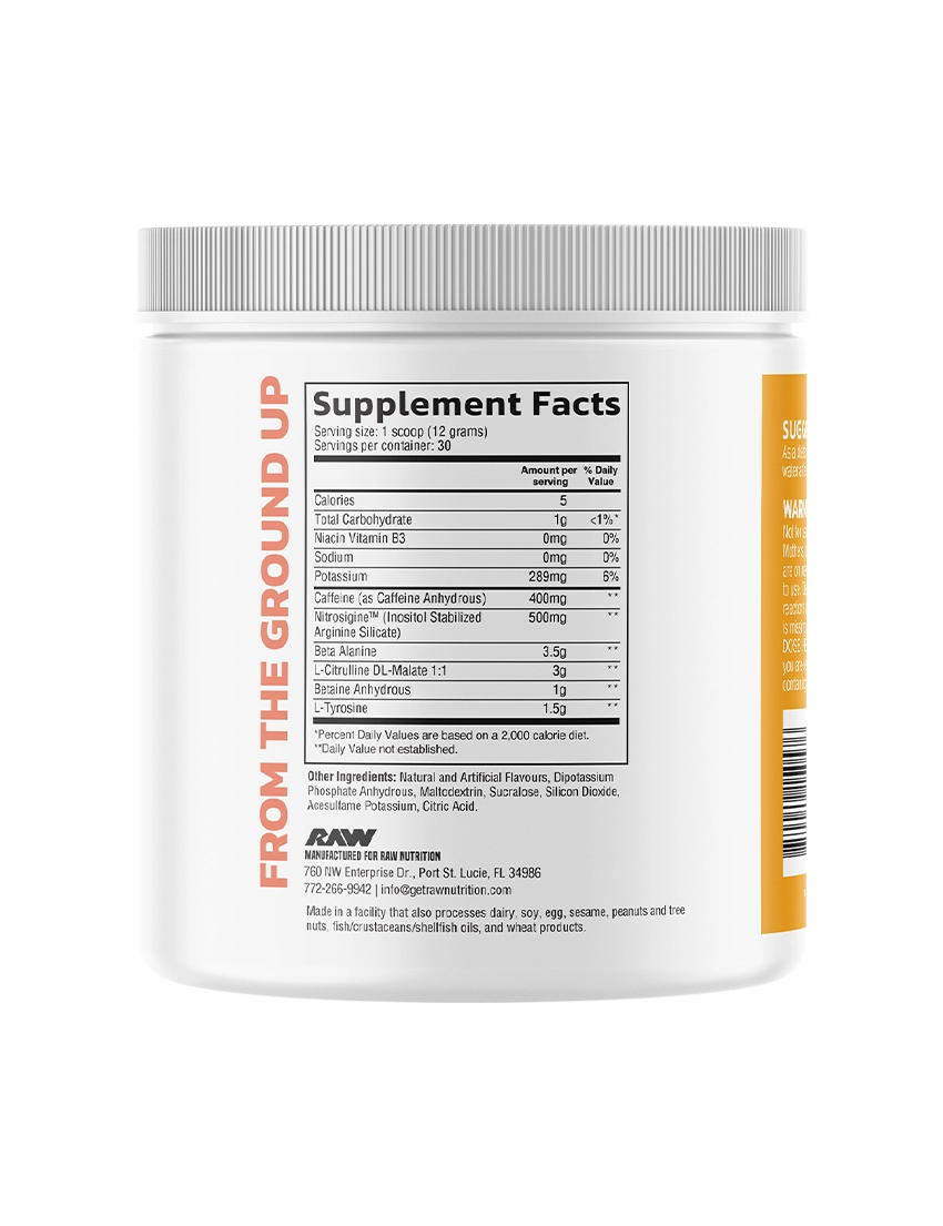 Raw Nutrition Pre Extreme