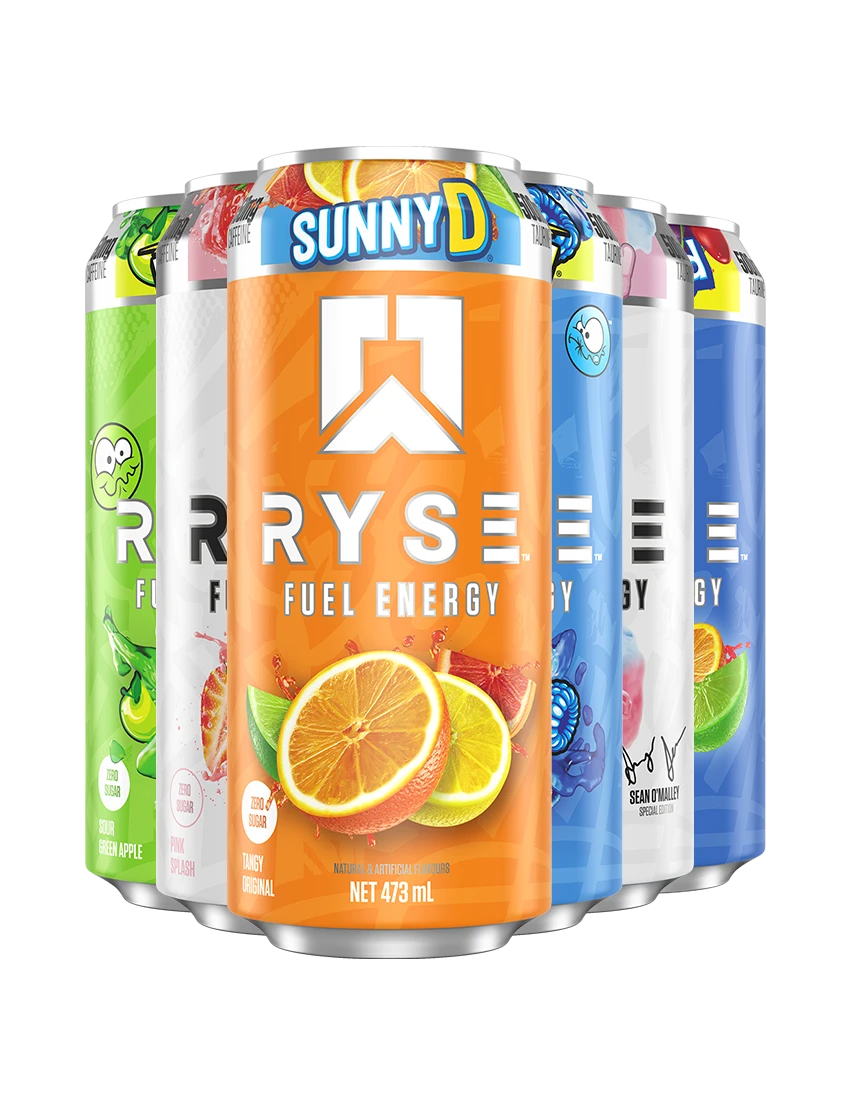 RYSE Fuel Energy Drink Variety Pack