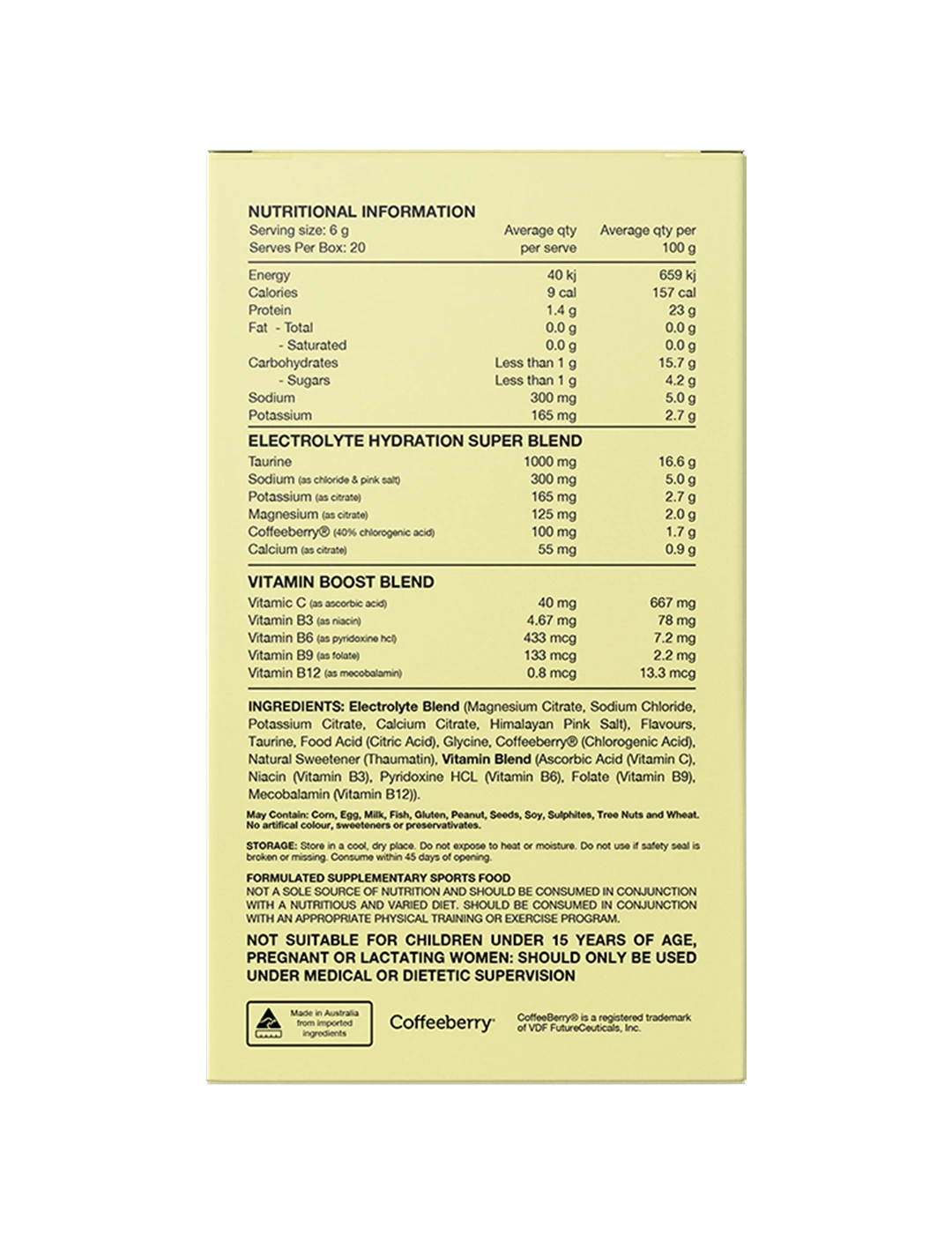 Switch Nutrition Hydrate Electrolytes