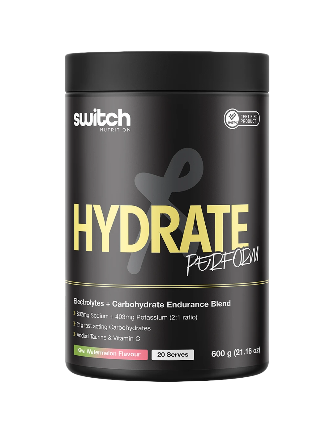 Switch Nutrition Hydrate Perform Electrolytes + Carbohydrate Blend