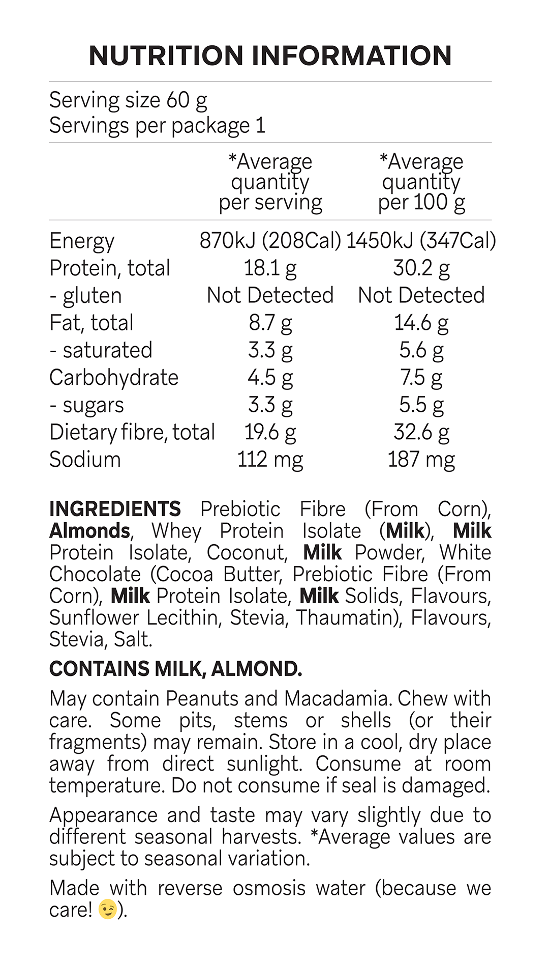 Smart Diet Solutions Smart Protein Bar