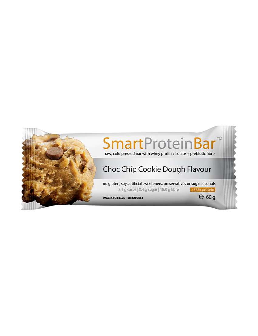 Smart Protein Bar 60g Choc Chip Cookie Dough | ASN