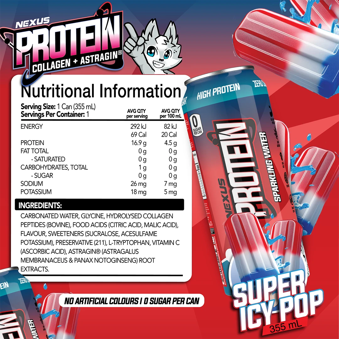 Nexus Super Protein Water RTD