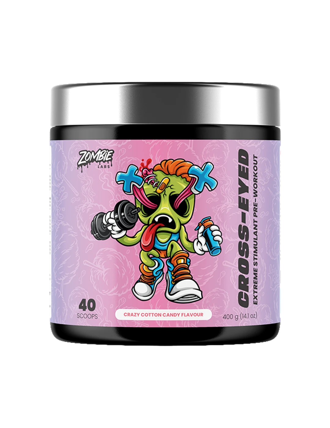 Zombie Labs CROSS-EYED Extreme Stimulant Pre-Workout