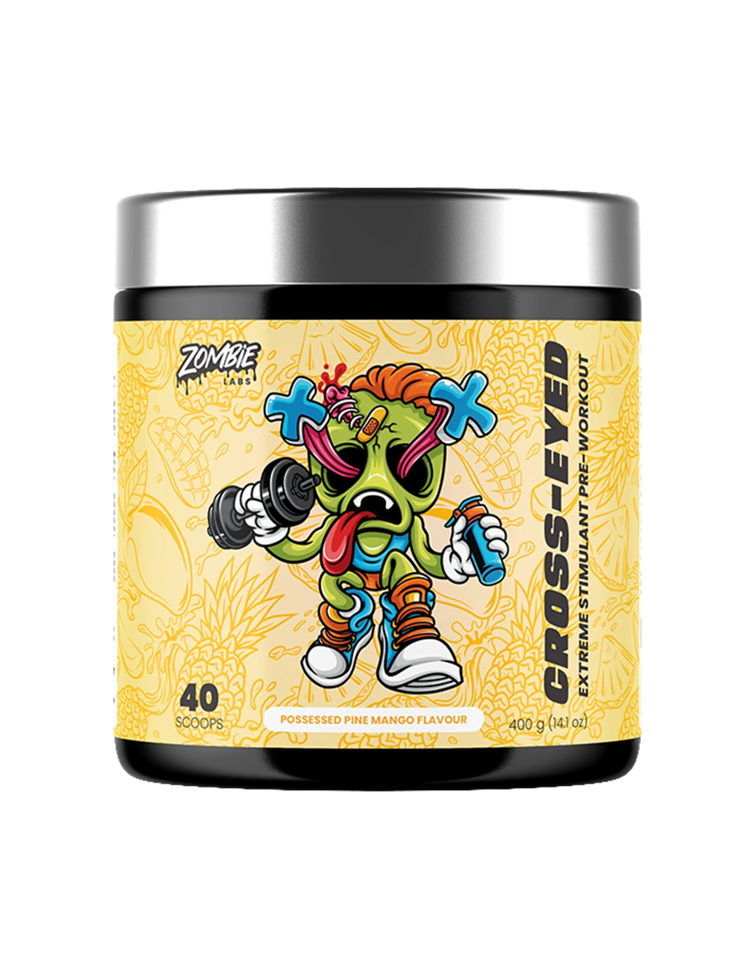Zombie Labs CROSS-EYED Extreme Stimulant Pre-Workout